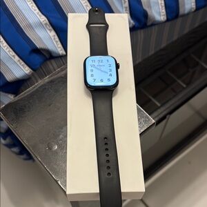 Apple watch series 10 46 mm jet black cell m/l strap